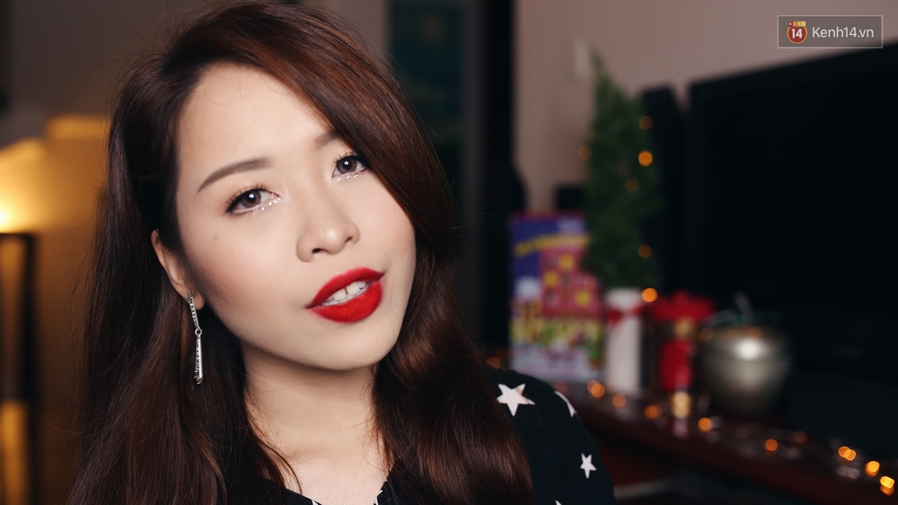 Bạn lười nhưng vẫn muốn mình thật xinh tươi nổi bật Giáng sinh này? Xem ngay chiêu makeup của beauty blogger An Phương thôi! - Ảnh 9. Bạn lười nhưng vẫn muốn mình thật xinh tươi nổi bật Giáng sinh này? Xem ngay chiêu makeup của beauty blogger An Phương thôi! - Ảnh 9.