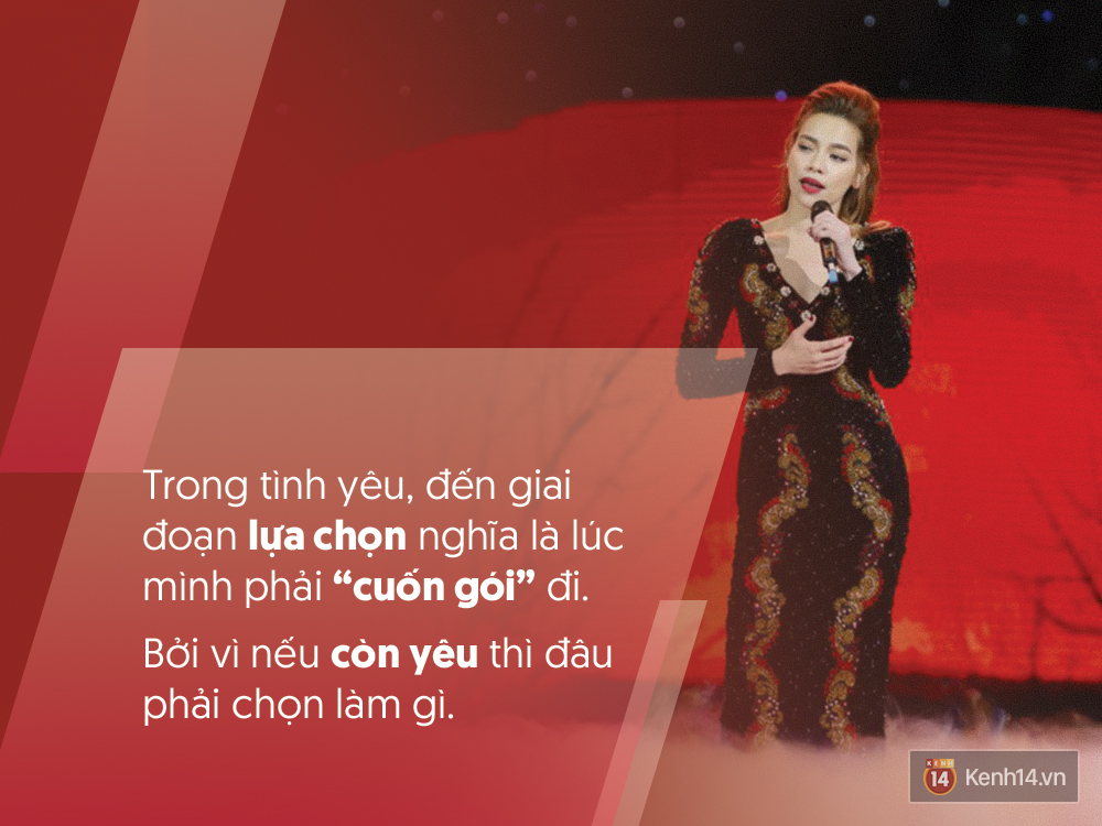 Hồ Ngọc Hà và quan điểm tình yêu nắm được, thì buông được - Ảnh 5. Hồ Ngọc Hà và quan điểm tình yêu nắm được, thì buông được - Ảnh 5.