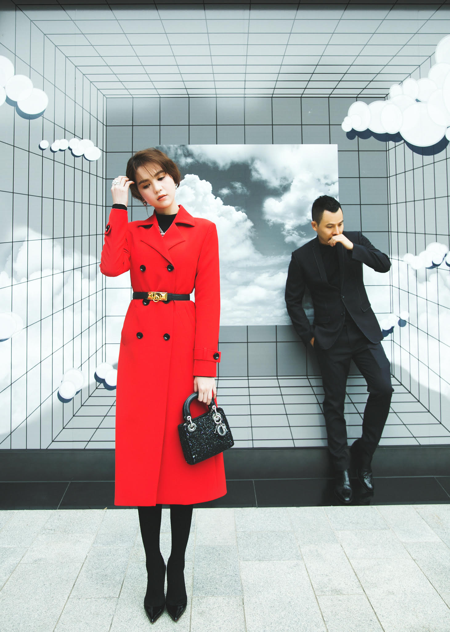 Sau nghi vấn đập mặt làm lại, Khắc Tiệp khoe nhan sắc khi tạo dáng cùng Ngọc Trinh - Ảnh 1. Sau nghi vấn đập mặt làm lại, Khắc Tiệp khoe nhan sắc khi tạo dáng cùng Ngọc Trinh - Ảnh 1.