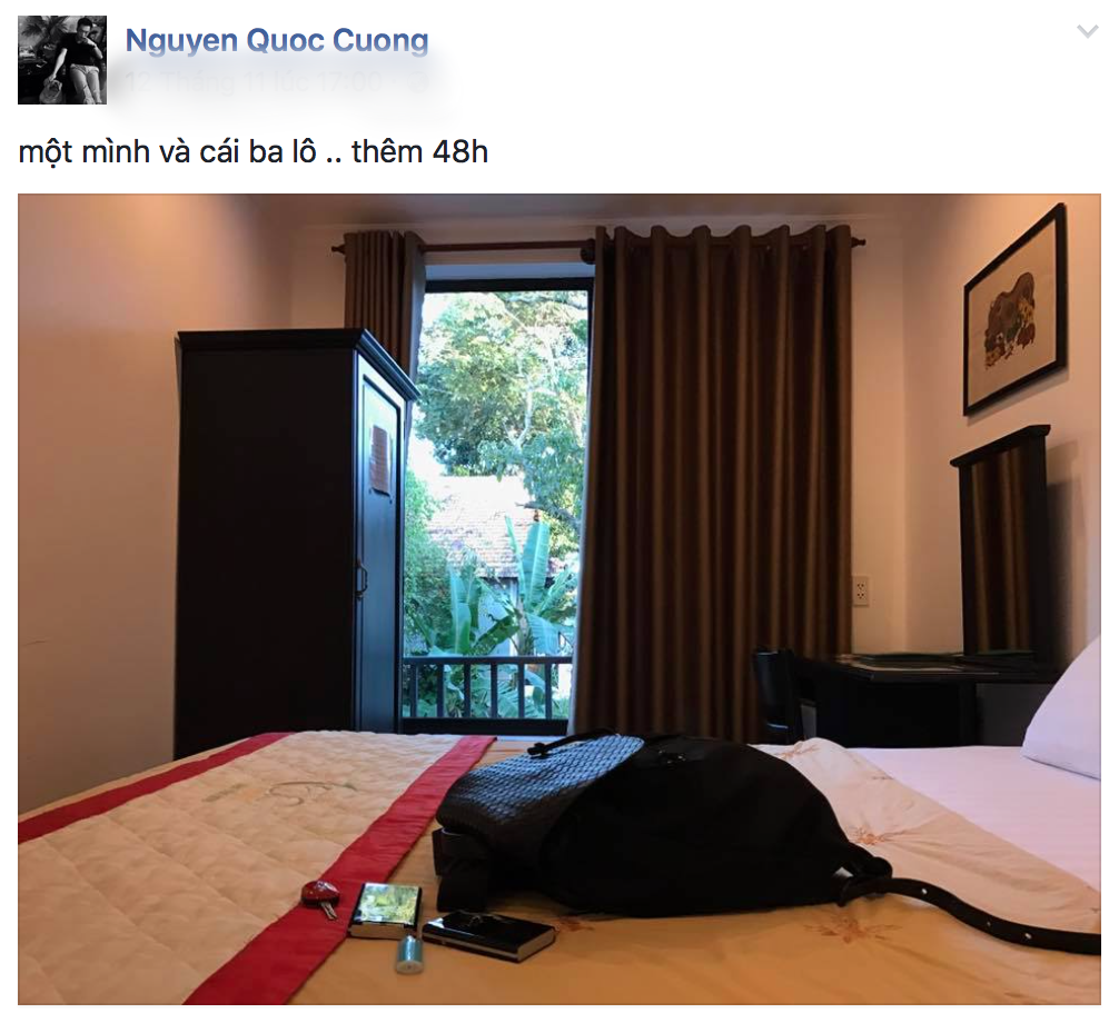 Hạ Vi đóng trang cá nhân, Cường Đô La đi du lịch một mình - Ảnh 1. Hạ Vi đóng trang cá nhân, Cường Đô La đi du lịch một mình - Ảnh 1.