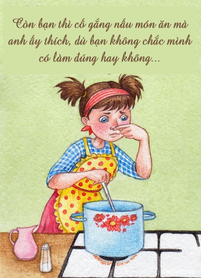 Bộ tranh: 15 hành động nhỏ làm nên điều tuyệt vời của tình yêu - Ảnh 8. Bộ tranh: 15 hành động nhỏ làm nên điều tuyệt vời của tình yêu - Ảnh 8.