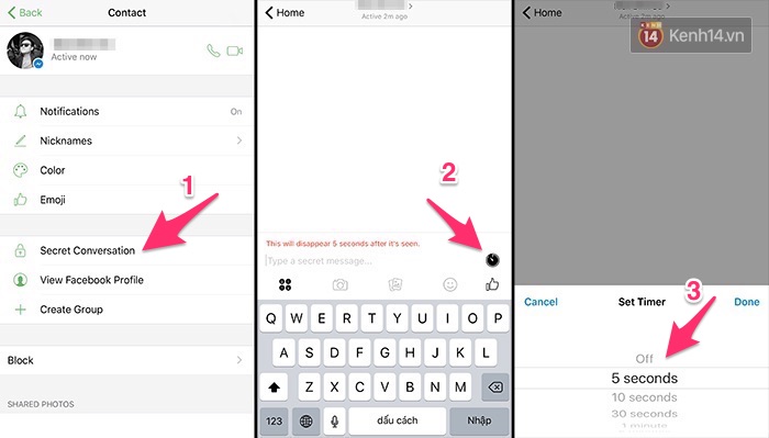 Đừng lo bị bóc phốt vì Facebook đã có tính năng tin nhắn tự hủy - Ảnh 2. Đừng lo bị bóc phốt vì Facebook đã có tính năng tin nhắn tự hủy - Ảnh 2.