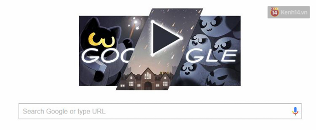 Google chào lễ hội Halloween với trò Pháp sư mèo diệt ma, bạn đã thử chưa? - Ảnh 1. Google chào lễ hội Halloween với trò Pháp sư mèo diệt ma, bạn đã thử chưa? - Ảnh 1.