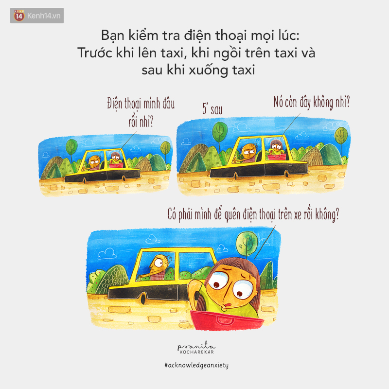 Bộ tranh: Hãy học cách chung sống với những lo âu thường trực - Ảnh 14. Bộ tranh: Hãy học cách chung sống với những lo âu thường trực - Ảnh 14.