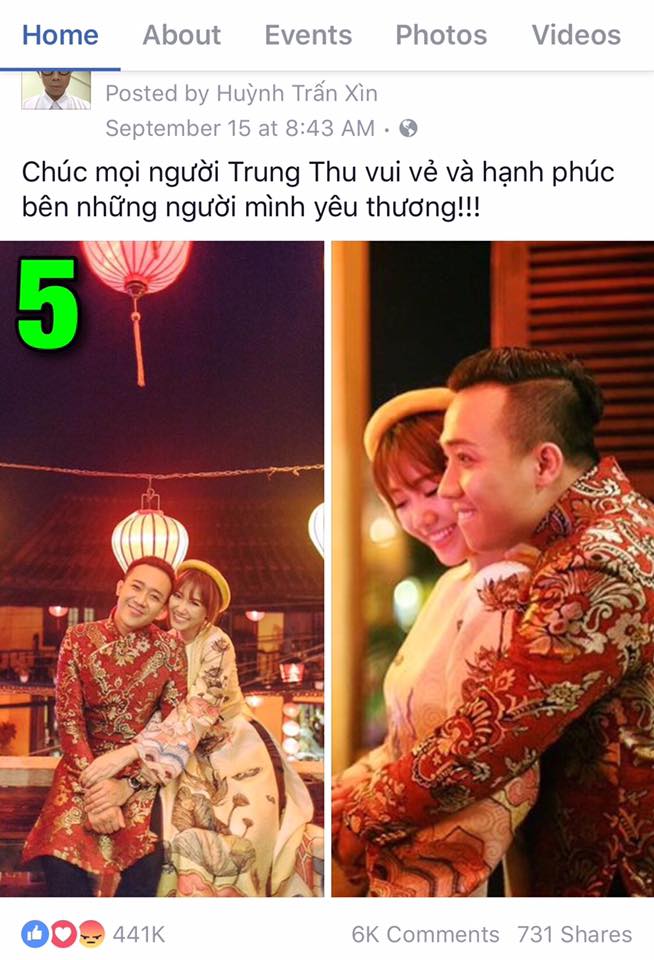 8 khoảnh khắc tình tứ của Trấn Thành và Hari được like nhiều nhất từ khi hẹn hò đến nay - Ảnh 4. 8 khoảnh khắc tình tứ của Trấn Thành và Hari được like nhiều nhất từ khi hẹn hò đến nay - Ảnh 4.