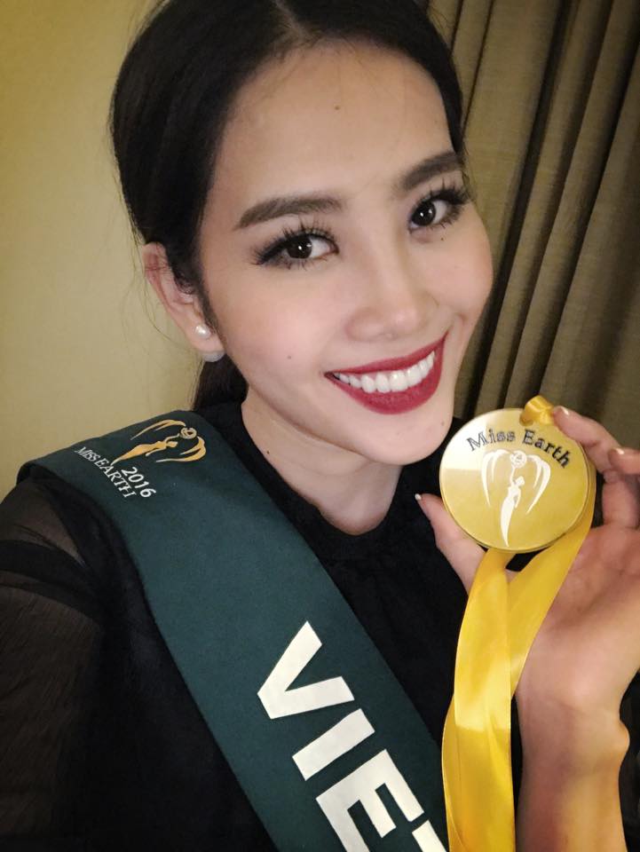 Sau hai lần về nhì, Nam Em vươn lên giành một huy chương vàng tại Miss Earth 2016 - Ảnh 5. Sau hai lần về nhì, Nam Em vươn lên giành một huy chương vàng tại Miss Earth 2016 - Ảnh 5.