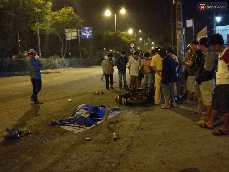 Ngã xuống đường, nam thanh niên bị xe tải cán tử vong tại chỗ - Ảnh 1. Ngã xuống đường, nam thanh niên bị xe tải cán tử vong tại chỗ - Ảnh 1.