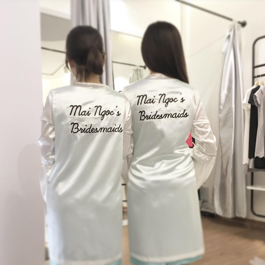 Ngắm trọn bộ 7 chiếc váy cưới, 4 bộ áo dài cùng loạt phụ kiện xa xỉ của cô gái thời tiết Mai Ngọc - Ảnh 32. Ngắm trọn bộ 7 chiếc váy cưới, 4 bộ áo dài cùng loạt phụ kiện xa xỉ của cô gái thời tiết Mai Ngọc - Ảnh 32.