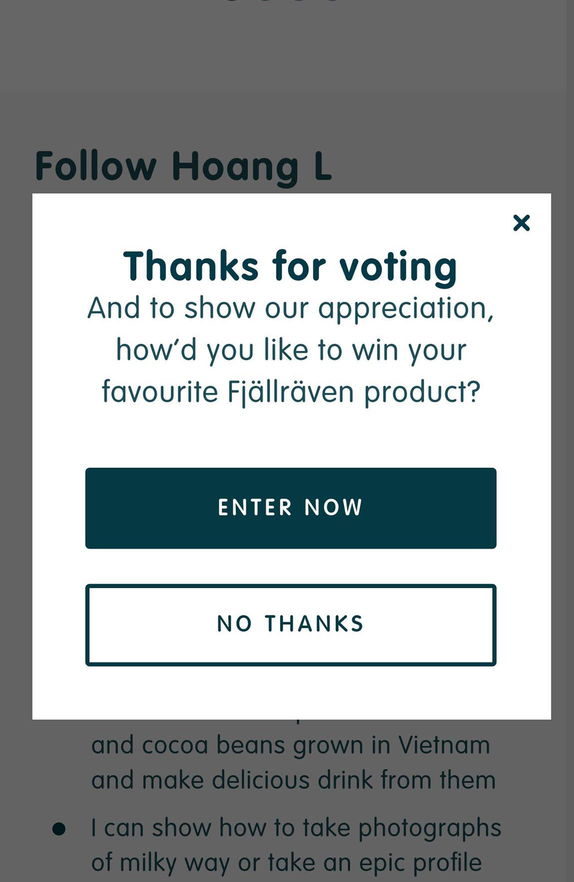 Chưa đầy 24 giờ nữa cổng bình chọn sẽ đóng, dân mạng hô hào vote cho Giang đến Bắc Cực - Ảnh 8. Chưa đầy 24 giờ nữa cổng bình chọn sẽ đóng, dân mạng hô hào vote cho Giang đến Bắc Cực - Ảnh 8.