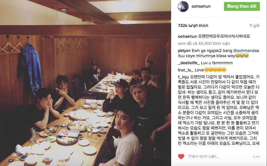 Hình ảnh đối lập: EXO quây quần bên nhau cùng ngày Ngô Diệc Phàm bị mắng chửi vì trở về Hàn - Ảnh 5. Hình ảnh đối lập: EXO quây quần bên nhau cùng ngày Ngô Diệc Phàm bị mắng chửi vì trở về Hàn - Ảnh 5.