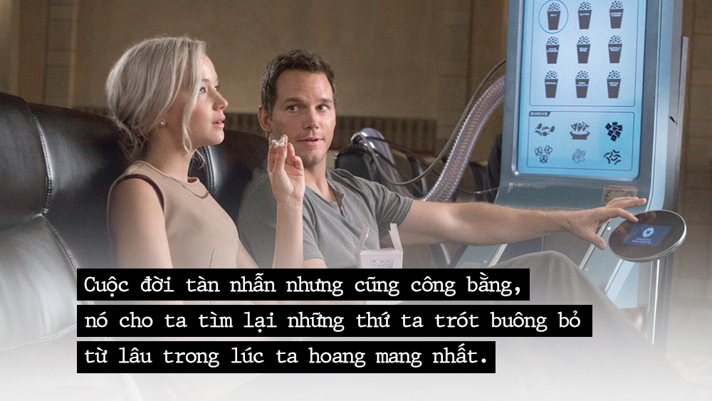 Có một loại tình yêu trong Passengers, khi người ta tìm thấy nhau giữa nơi tuyệt vọng - Ảnh 5. Có một loại tình yêu trong Passengers, khi người ta tìm thấy nhau giữa nơi tuyệt vọng - Ảnh 5.