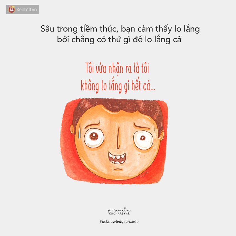 Bộ tranh: Hãy học cách chung sống với những lo âu thường trực - Ảnh 3. Bộ tranh: Hãy học cách chung sống với những lo âu thường trực - Ảnh 3.