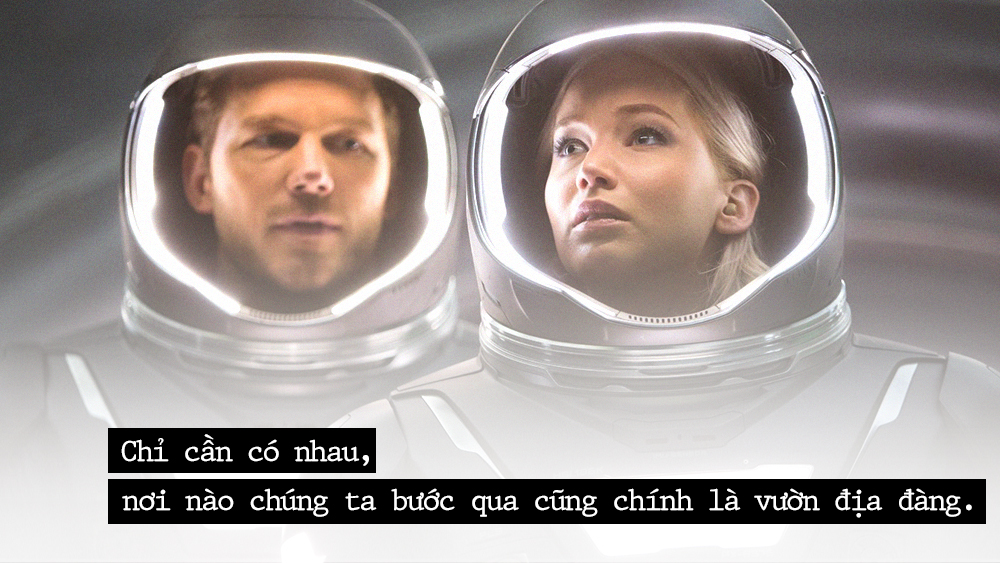 Có một loại tình yêu trong Passengers, khi người ta tìm thấy nhau giữa nơi tuyệt vọng - Ảnh 6. Có một loại tình yêu trong Passengers, khi người ta tìm thấy nhau giữa nơi tuyệt vọng - Ảnh 6.