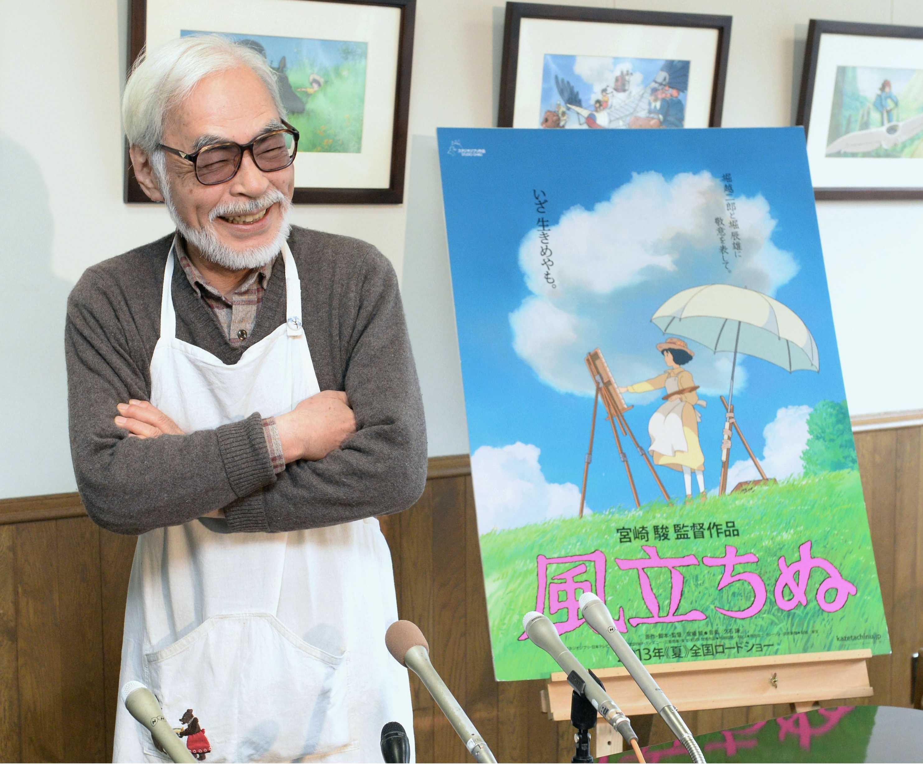 “Cha đẻ Ghibli” Hayao Miyazaki thằng thừng nói không với công nghệ CGI - Ảnh 5. “Cha đẻ Ghibli” Hayao Miyazaki thằng thừng nói không với công nghệ CGI - Ảnh 5.