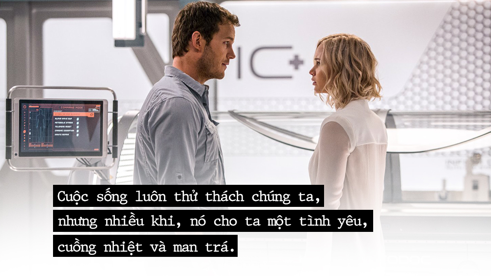 Có một loại tình yêu trong Passengers, khi người ta tìm thấy nhau giữa nơi tuyệt vọng - Ảnh 2. Có một loại tình yêu trong Passengers, khi người ta tìm thấy nhau giữa nơi tuyệt vọng - Ảnh 2.