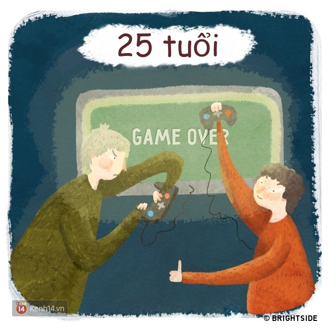 Bộ tranh: Chúng ta của những năm 10, 25 và 40 tuổi - đều là những người khác nhau! - Ảnh 14.