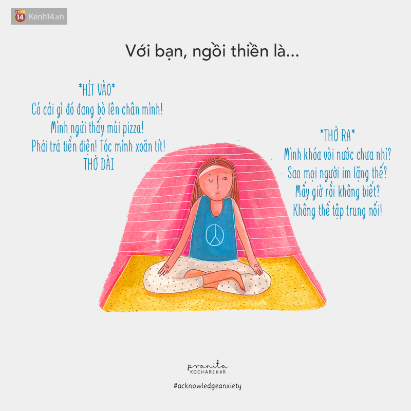 Bộ tranh: Hãy học cách chung sống với những lo âu thường trực - Ảnh 7. Bộ tranh: Hãy học cách chung sống với những lo âu thường trực - Ảnh 7.