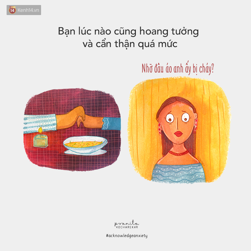 Bộ tranh: Hãy học cách chung sống với những lo âu thường trực - Ảnh 8. Bộ tranh: Hãy học cách chung sống với những lo âu thường trực - Ảnh 8.