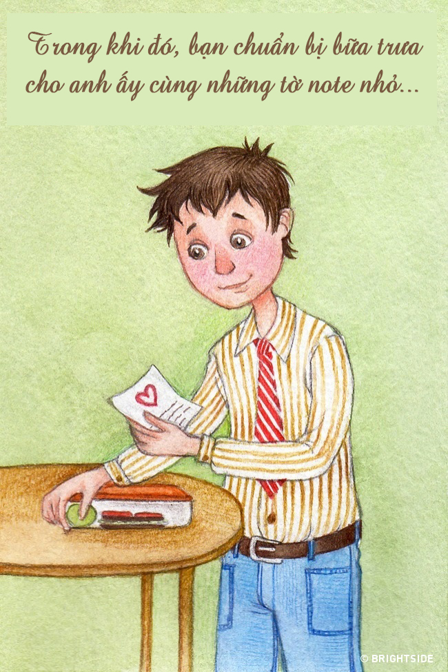Bộ tranh: 15 hành động nhỏ làm nên điều tuyệt vời của tình yêu - Ảnh 10. Bộ tranh: 15 hành động nhỏ làm nên điều tuyệt vời của tình yêu - Ảnh 10.