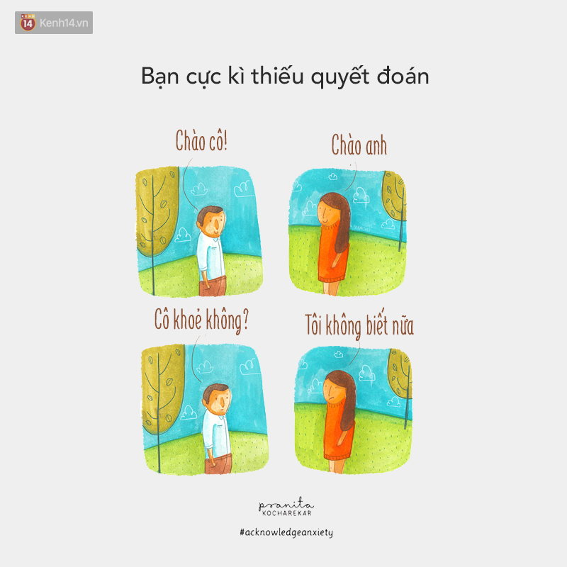 Bộ tranh: Hãy học cách chung sống với những lo âu thường trực - Ảnh 9. Bộ tranh: Hãy học cách chung sống với những lo âu thường trực - Ảnh 9.