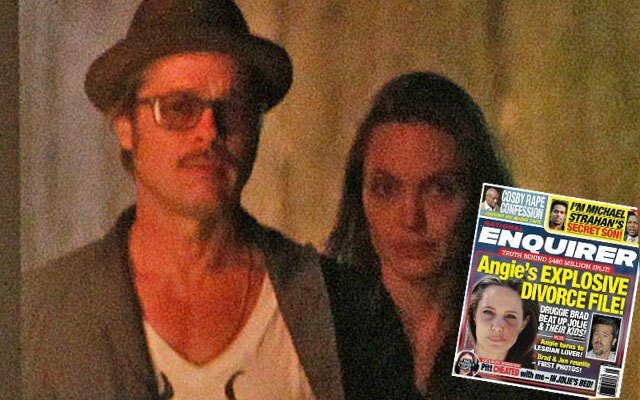 Rộ tin Brad Pitt ngủ với người khác trên giường Angelina Jolie và đánh đập vợ - Ảnh 2.