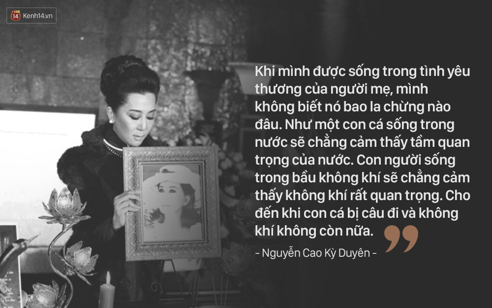 MC Kỳ Duyên: Nếu một ngày ở thiên đàng bằng 100 năm trần gian, thì mẹ cứ lên đó uống cafe, giữ chỗ cho con - Ảnh 4. MC Kỳ Duyên: Nếu một ngày ở thiên đàng bằng 100 năm trần gian, thì mẹ cứ lên đó uống cafe, giữ chỗ cho con - Ảnh 4.