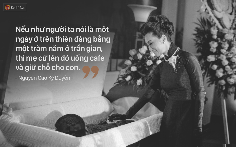 MC Kỳ Duyên: Nếu một ngày ở thiên đàng bằng 100 năm trần gian, thì mẹ cứ lên đó uống cafe, giữ chỗ cho con - Ảnh 5. MC Kỳ Duyên: Nếu một ngày ở thiên đàng bằng 100 năm trần gian, thì mẹ cứ lên đó uống cafe, giữ chỗ cho con - Ảnh 5.