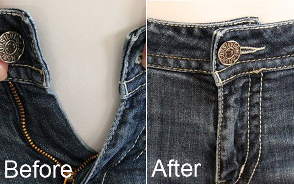 Mẹo chữa cháy khi quần jeans bỗng dưng chật cứng vì bạn tăng cân - Ảnh 11.