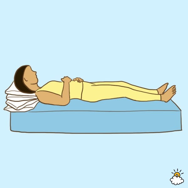 8 tư thế ngủ kì diệu giúp bạn chữa bách bệnh - Ảnh 4.