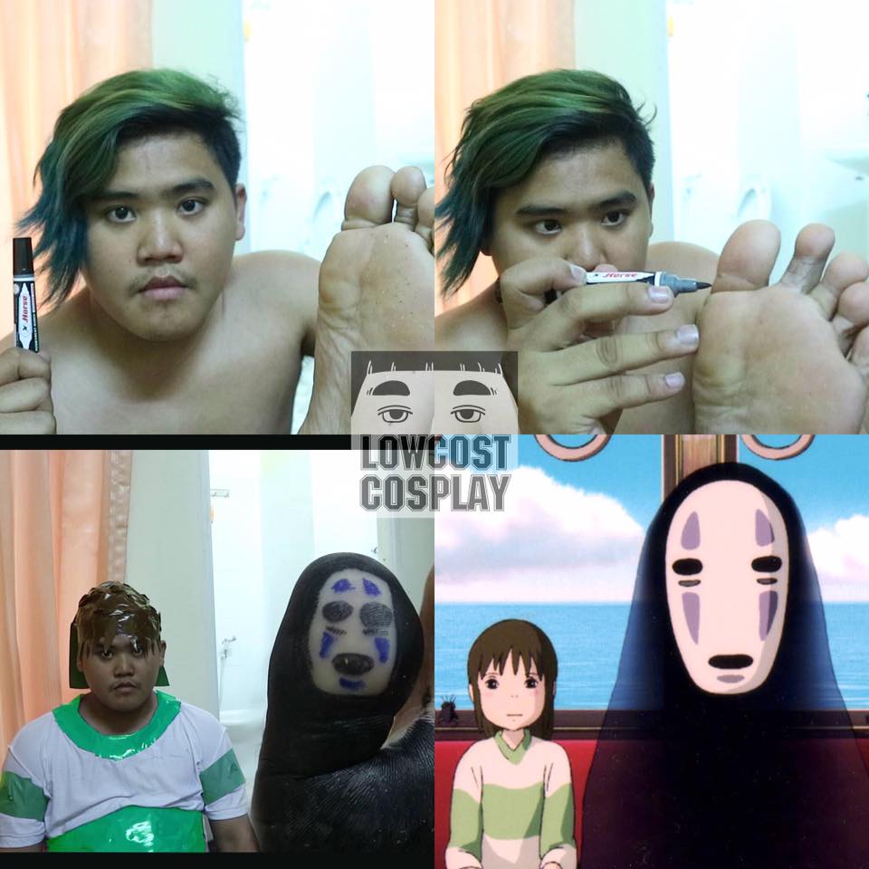 Thánh cosplay Thái Lan khiến dân tình cười sặc nước bọt với màn hóa trang thành Vô Diện và đồng bọn - Ảnh 1. Thánh cosplay Thái Lan khiến dân tình cười sặc nước bọt với màn hóa trang thành Vô Diện và đồng bọn - Ảnh 1.