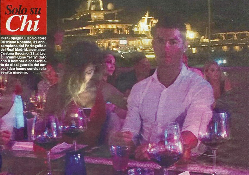 Ronaldo vẫn đang hẹn hò với siêu mẫu nóng bỏng Cristina Buccino - Ảnh 1. Ronaldo vẫn đang hẹn hò với siêu mẫu nóng bỏng Cristina Buccino - Ảnh 1.