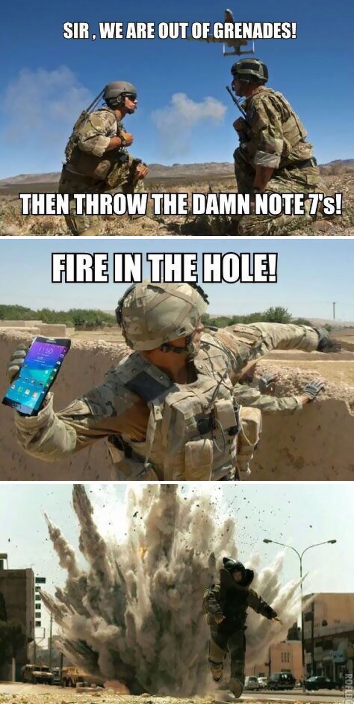 Ngàn lẻ một phản ứng éo le của cư dân mạng về Note7 khiến Samsung cũng phải méo mồm - Ảnh 6. Ngàn lẻ một phản ứng éo le của cư dân mạng về Note7 khiến Samsung cũng phải méo mồm - Ảnh 6.