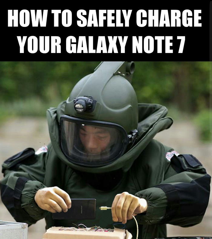 Ngàn lẻ một phản ứng éo le của cư dân mạng về Note7 khiến Samsung cũng phải méo mồm - Ảnh 12. Ngàn lẻ một phản ứng éo le của cư dân mạng về Note7 khiến Samsung cũng phải méo mồm - Ảnh 12.
