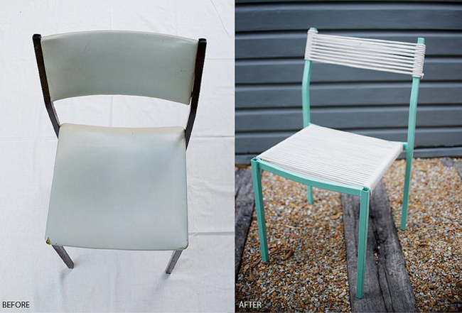 Mách bạn một cách tái chế ghế cũ dễ như ăn bánh - Ảnh 10.