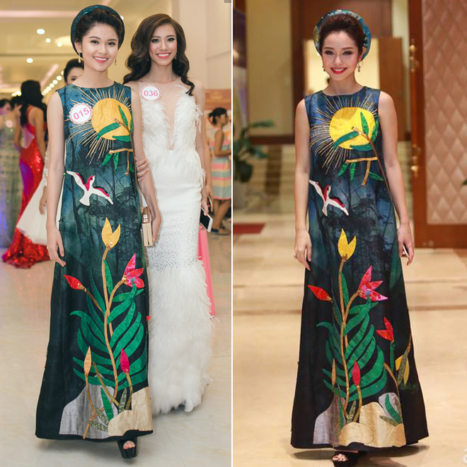 Khi các thí sinh Hoa hậu Việt Nam 2016 vô tình đụng hàng mỹ nhân Việt - Ảnh 3. Khi các thí sinh Hoa hậu Việt Nam 2016 vô tình đụng hàng mỹ nhân Việt - Ảnh 3.