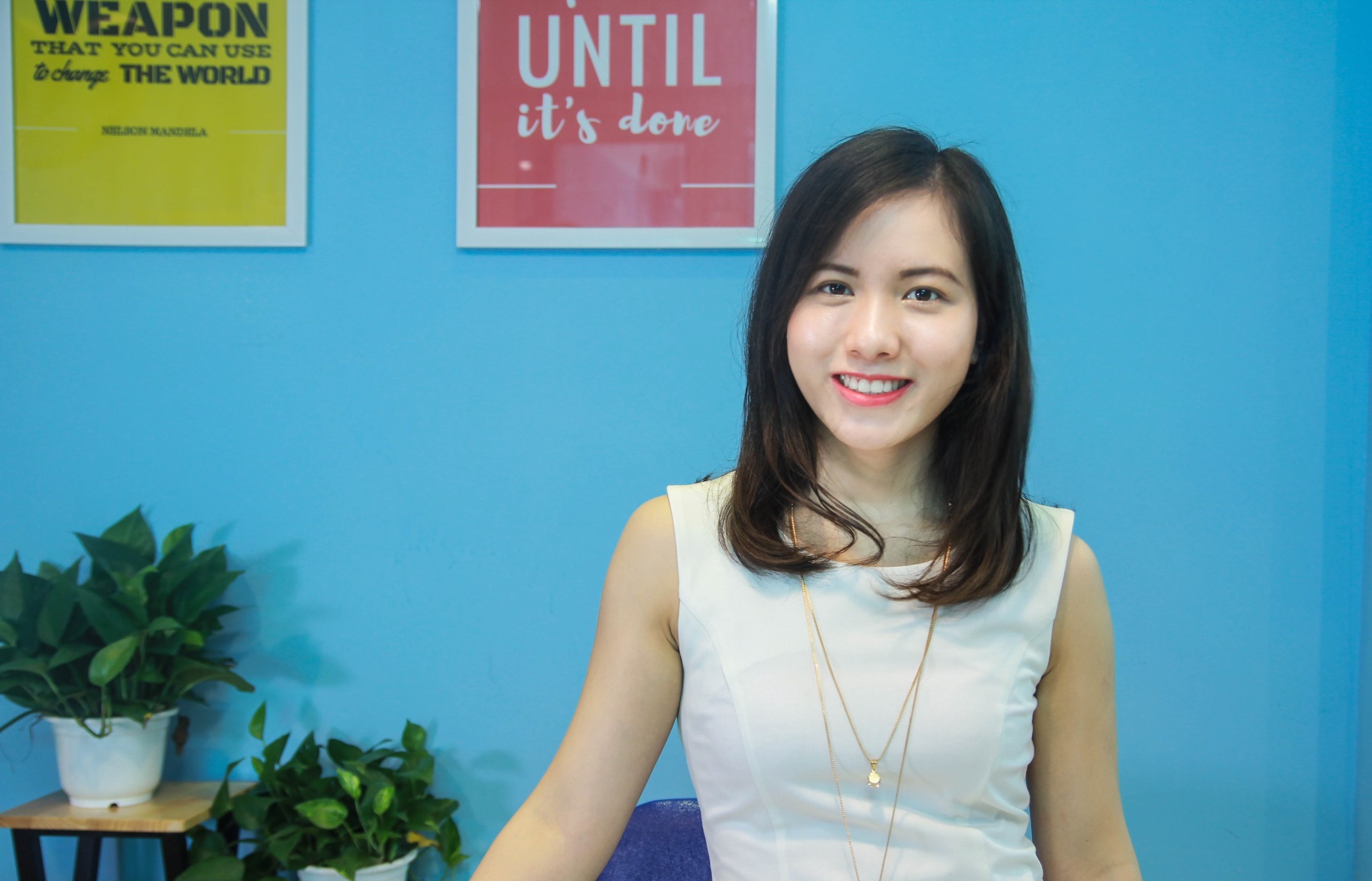 Cô gái trẻ với ước mơ dạy tiếng Anh miễn phí cho 1 triệu người Việt - Ảnh 2. Cô gái trẻ với ước mơ dạy tiếng Anh miễn phí cho 1 triệu người Việt - Ảnh 2.