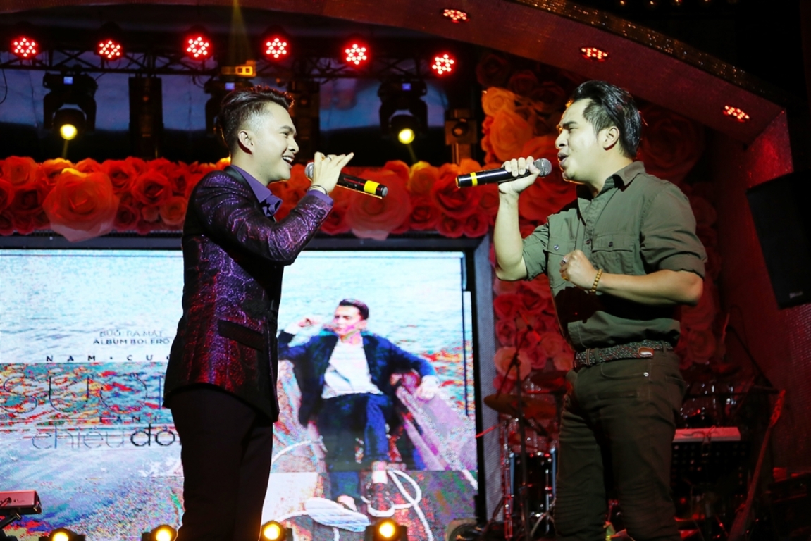 Nam Cường song ca ăn ý cùng Phương Mỹ Chi trong ngày ra mắt album Bolero - Ảnh 11. Nam Cường song ca ăn ý cùng Phương Mỹ Chi trong ngày ra mắt album Bolero - Ảnh 11.