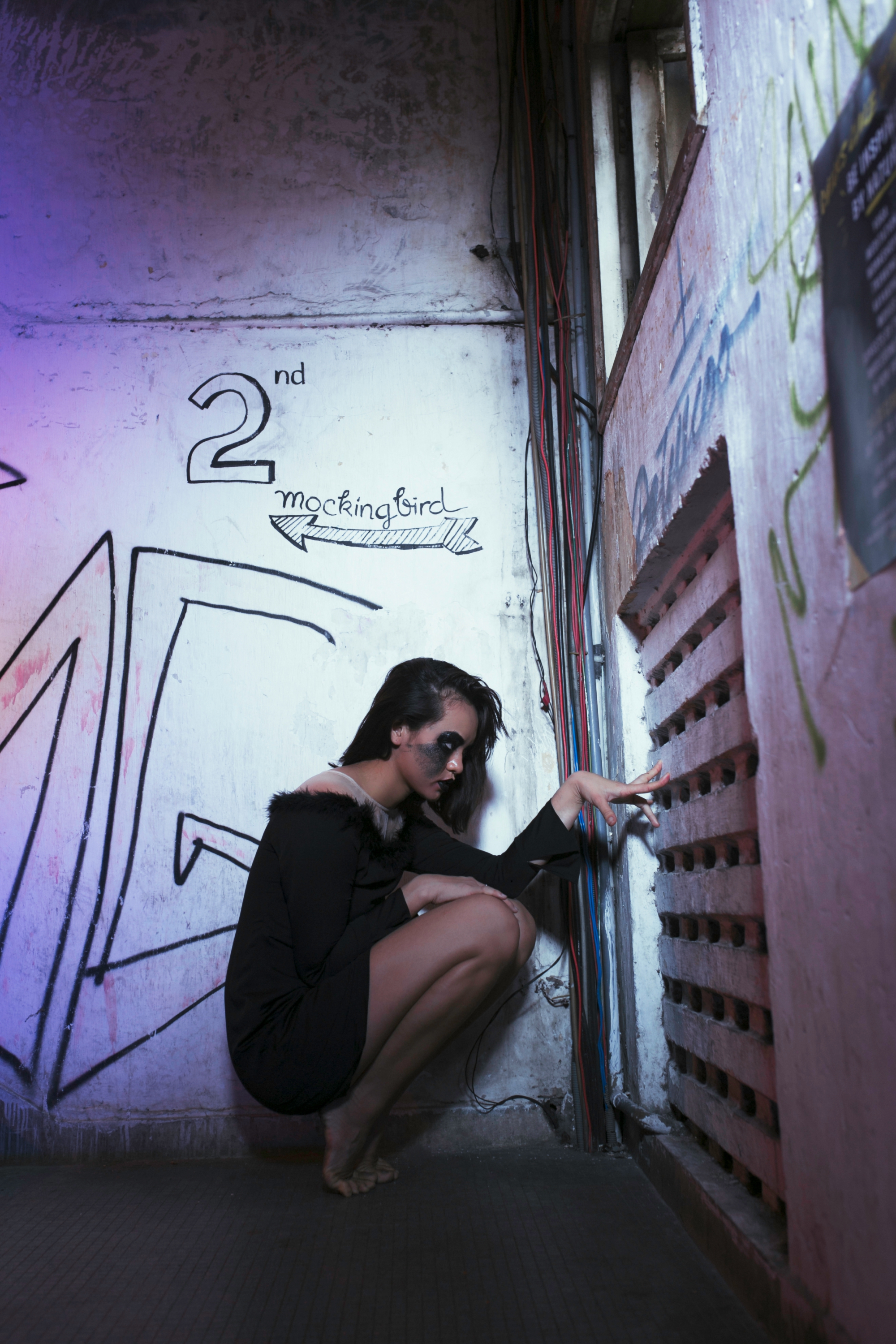 Mai Ngô ôm gấu bông, nhập vai ma búp bê trong dịp Halloween - Ảnh 8. Mai Ngô ôm gấu bông, nhập vai ma búp bê trong dịp Halloween - Ảnh 8.