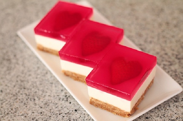 Học làm cheesecake thạch trái tim đem tỏ tình ngày Valentine - Ảnh 14.