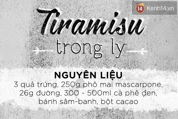 Phiên bản tối giản mà vẫn tuyệt ngon của món bánh tiramisu - Ảnh 1.