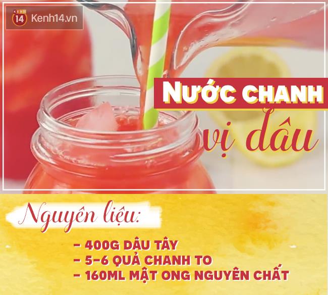 Giải nhiệt tức thì với nước chanh dâu đã khát - Ảnh 2.