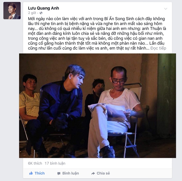 Công bố những hình ảnh cuối cùng của Minh Thuận trên phim trường - Ảnh 14.
