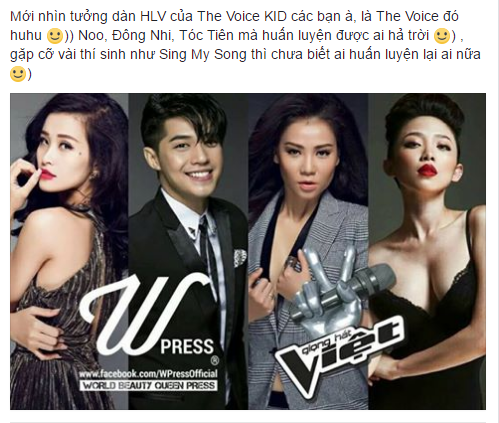 Thu Minh - Đông Nhi - Noo Phước Thịnh - Tóc Tiên sẽ là bộ tứ HLV The Voice mùa 4? - Ảnh 1.