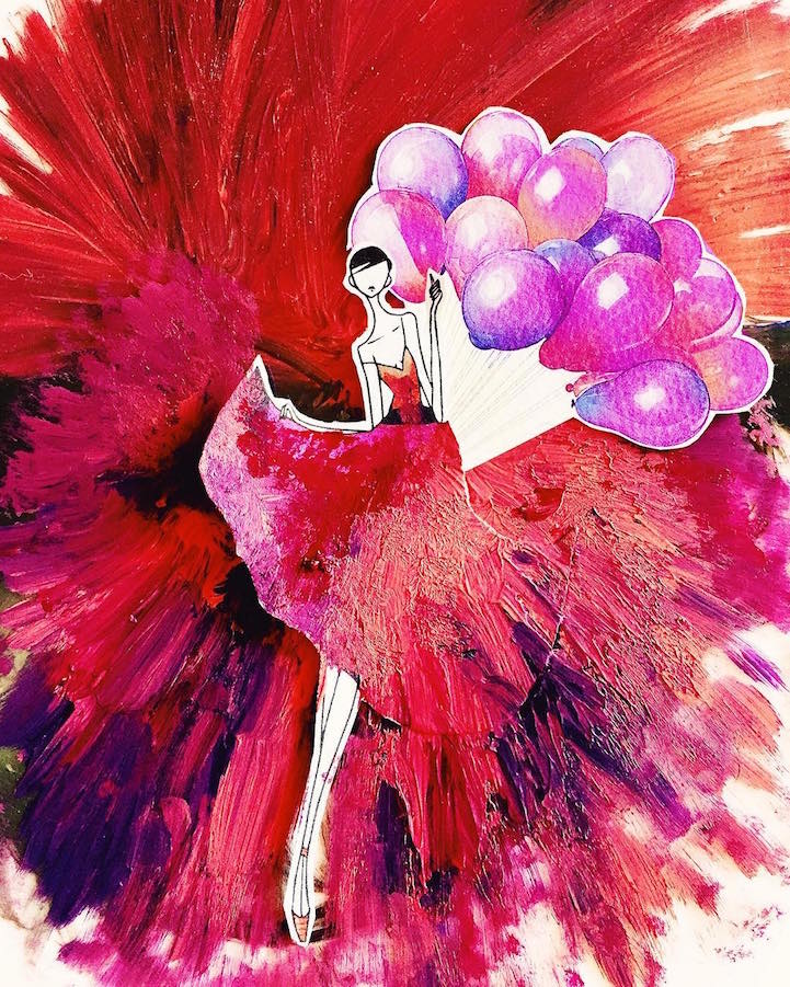 Những bản vẽ thiết kế thời trang loang lổ khiến người xem mãn nhãn - Ảnh 13. Những bản vẽ thiết kế thời trang loang lổ khiến người xem mãn nhãn - Ảnh 13.