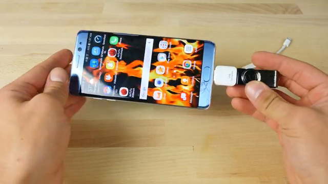 Thử nghiệm với USB sát thủ: iPhone 7 Plus và Samsung Galaxy Note7 – cái nào sẽ nổ trước? - Ảnh 7.