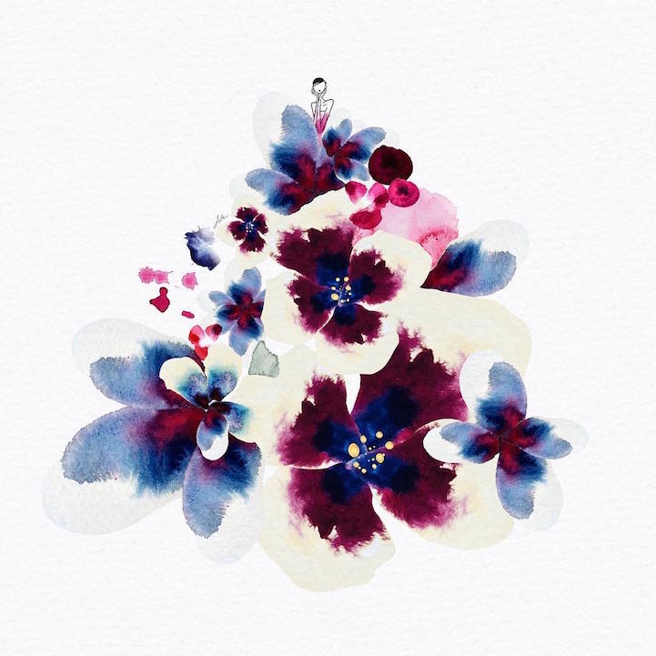 Những bản vẽ thiết kế thời trang loang lổ khiến người xem mãn nhãn - Ảnh 11. Những bản vẽ thiết kế thời trang loang lổ khiến người xem mãn nhãn - Ảnh 11.