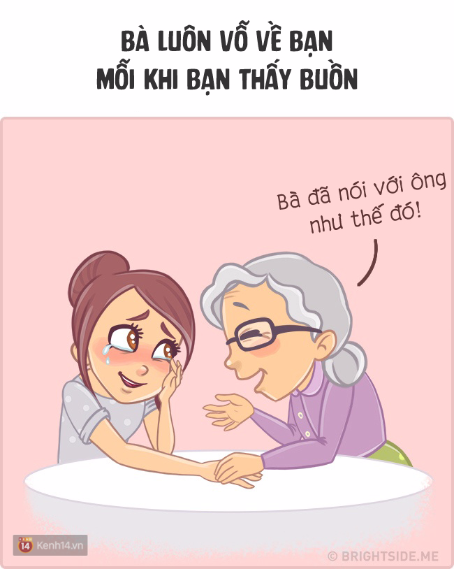 Bộ tranh: Hạnh phúc lắm, cảm giác khi có bà ở bên cạnh! - Ảnh 5.