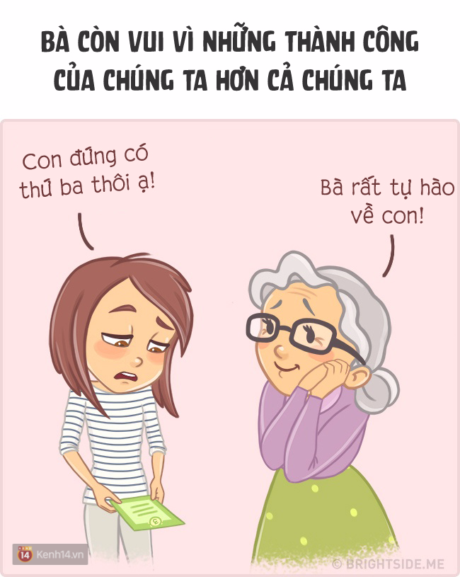 Bộ tranh: Hạnh phúc lắm, cảm giác khi có bà ở bên cạnh! - Ảnh 8.