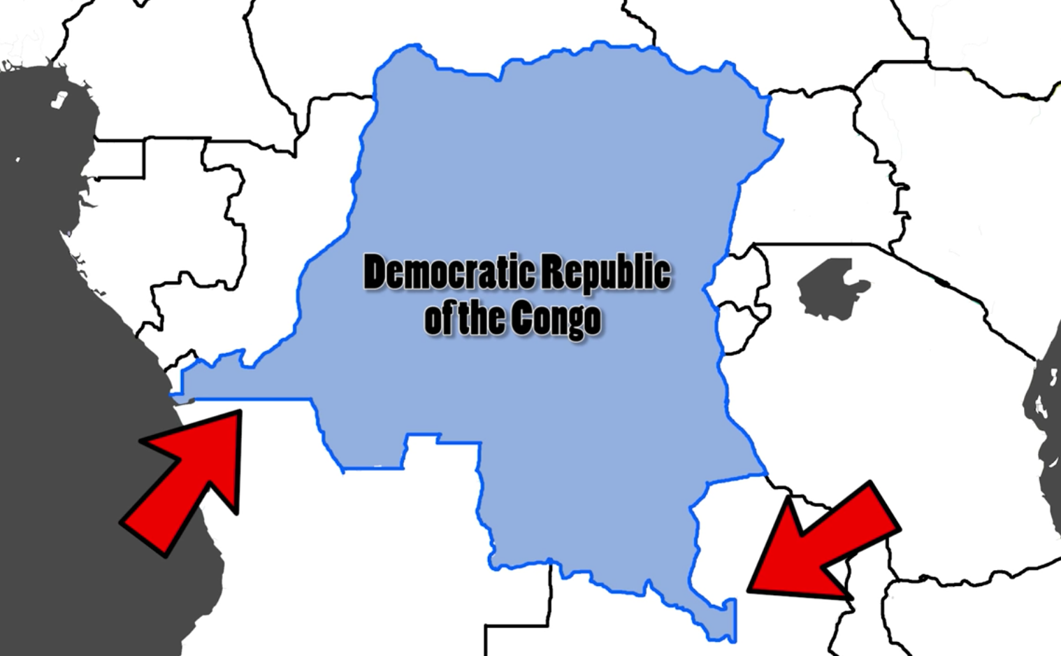 Nguồn gốc hình dạng... quái dị của các quốc gia ngày nay - Ảnh 7. Nguồn gốc hình dạng... quái dị của các quốc gia ngày nay - Ảnh 7.