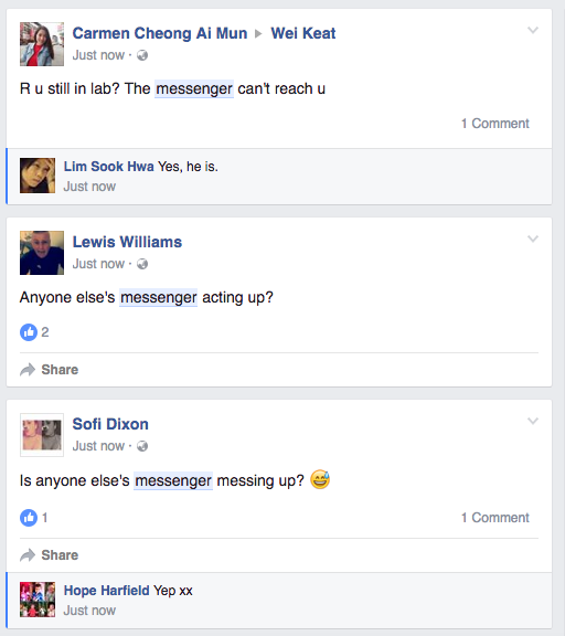 Facebook Messenger gặp lỗi, bất ngờ bị sập mạng - Ảnh 2.